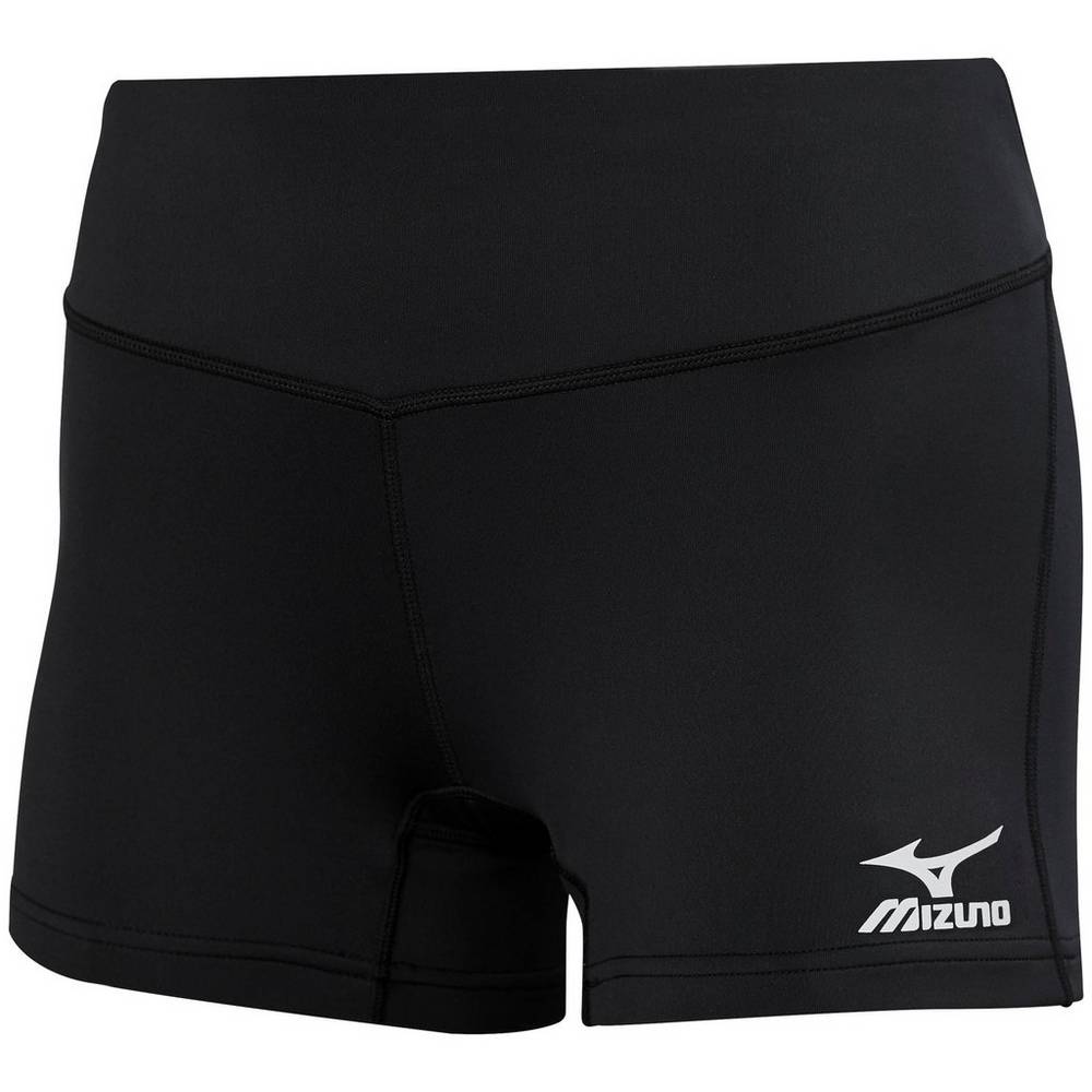 Pantalones Cortos Mizuno Victory 3.5" Inseam Mujer Negras Comprar GJIQ-12798